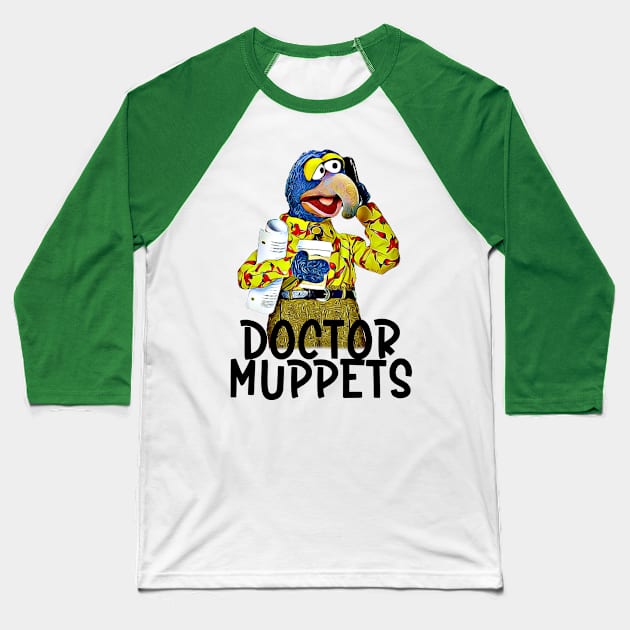 doctor muppets Baseball T-Shirt by Pixy Official